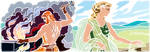 Aule and Yavanna_Greek Mythology Style by EPH-SAN1634