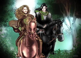 Haleth and Caranthir ride