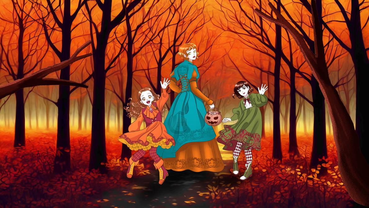 Vampire Sisters Autumn By EPH SAN1634 On DeviantArt vampire-sisters-autumn-by-eph-san1634-on-deviantart