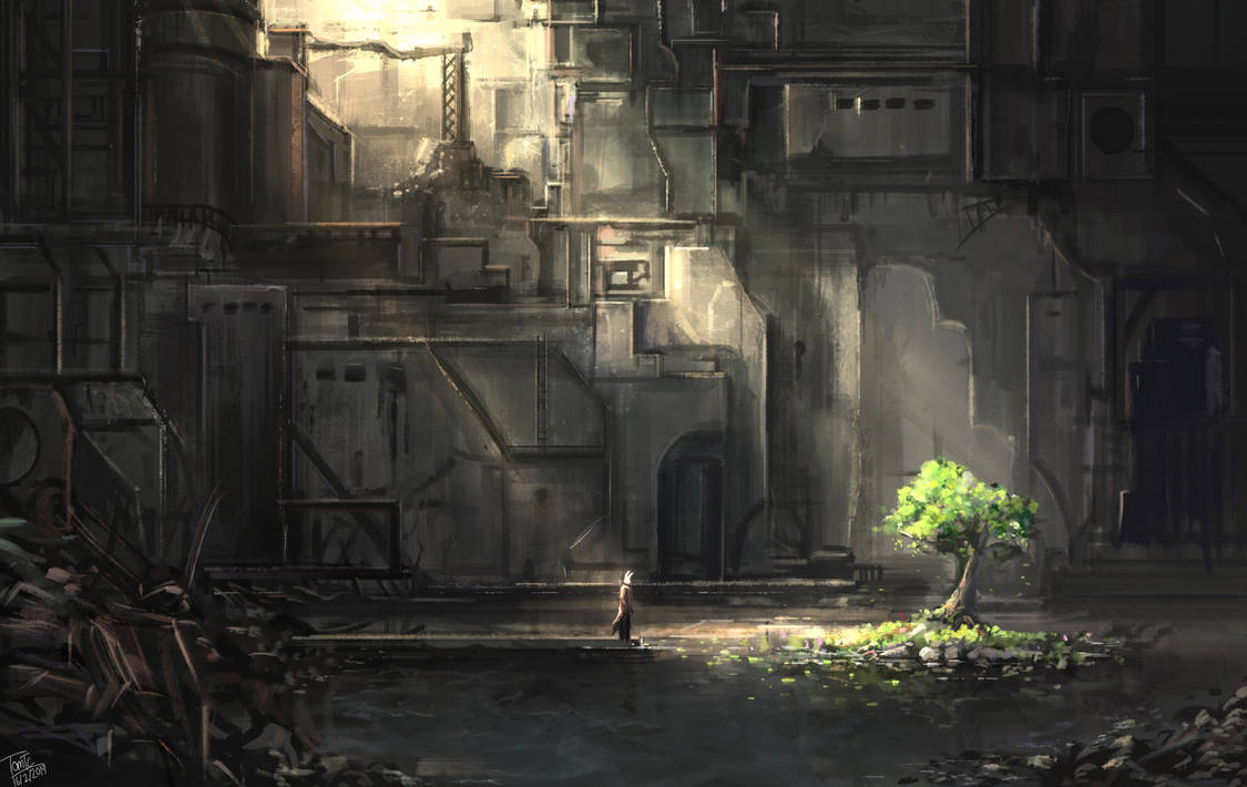 Underneath The Rusty Factory by TomTC on DeviantArt