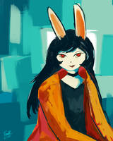 Lady Rabbit doodle