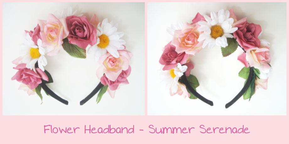 Flower Headband - Summer Serenade