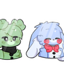 +SPEEDPAINT Mini Bonnies sticker thing