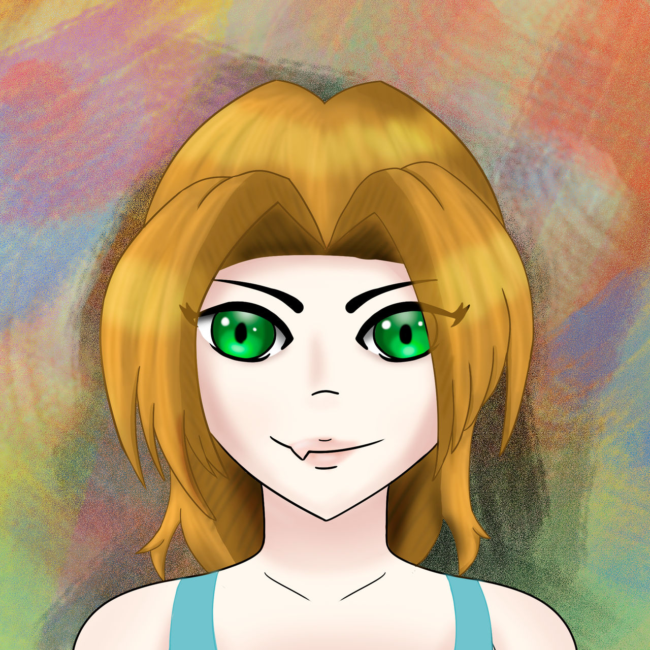 Anime woman by MrPurpur on DeviantArt