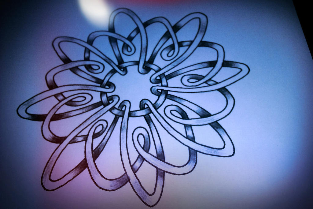 Loopy Roses Drawing Loopy Flower by NonsenseCreative on DeviantArt