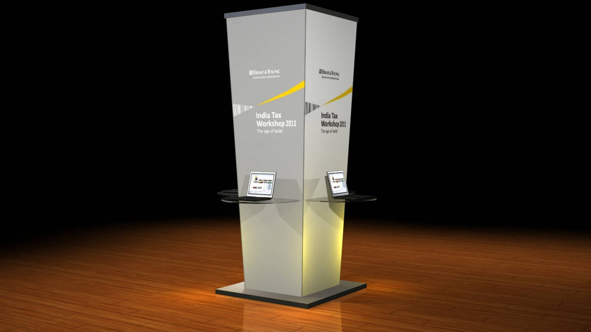 Standee Design 3 by centeralign on DeviantArt