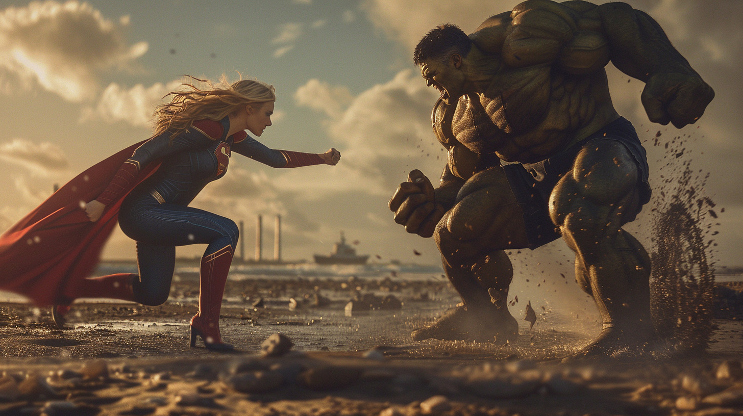 Supergirl Vs Hulk By Nijiguro On Deviantart Supergirl Vs Hulk By Nijiguro On Deviantart