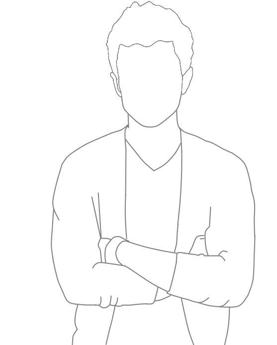 Christopher Outline Chris Colfer Outline by RoonilWazlib17 on DeviantArt