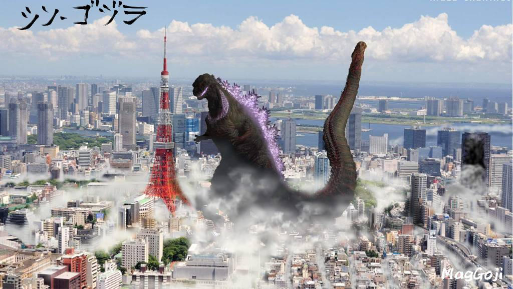 Godzilla Rampage Tokyo Shin Godzilla in Tokyo by Manglerwapes on DeviantArt