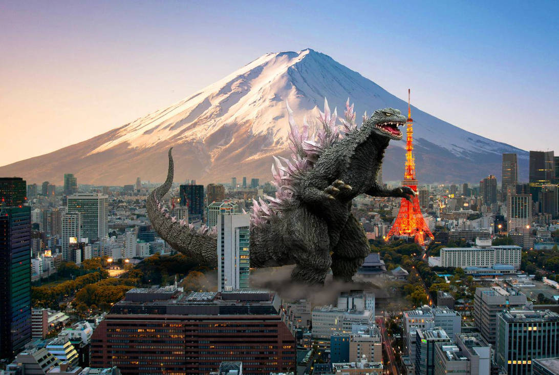 Godzilla Rampage Tokyo Godzilla rampage by Manglerwapes on DeviantArt