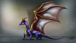 Spyro The Dragon by satsume-shi