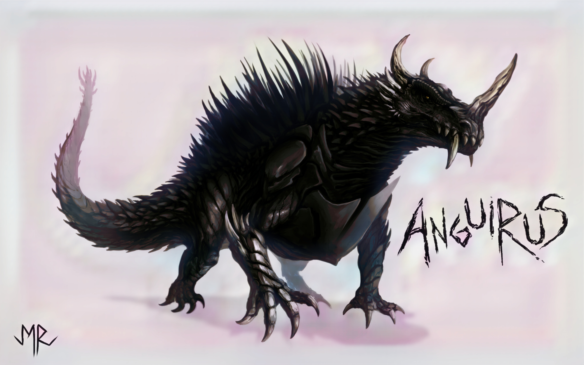 Angorus Anguirus by satsume-shi on DeviantArt