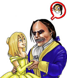 Historia and Ymir... Beauty and the Beast?