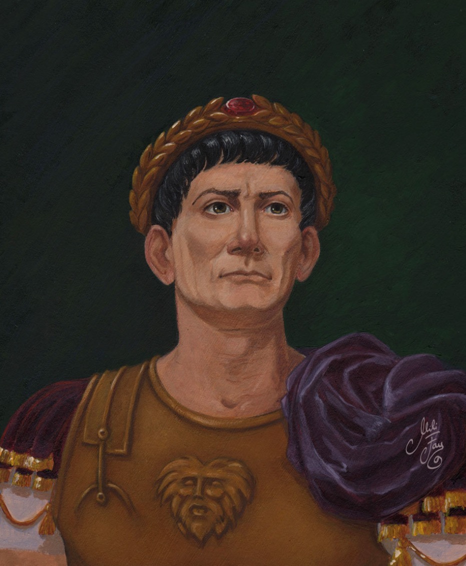 Emperor Trajan 98-117 AD by artofMilica on
