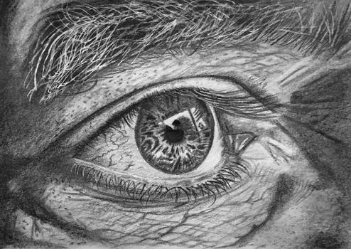 Old man's eye 