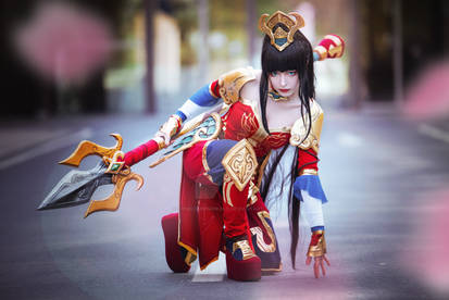 Warring Kingdoms Nidalee Cosplay