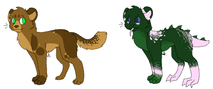 Natural and Mutated Lion Adopts OPEN