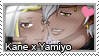 Stamp: Kane x Yamiyo by LieutenantKer