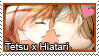 Stamp: Tetsu x Hiatari