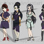 NARUTO WITCHY-GOTH ADOPTABLES - OPEN