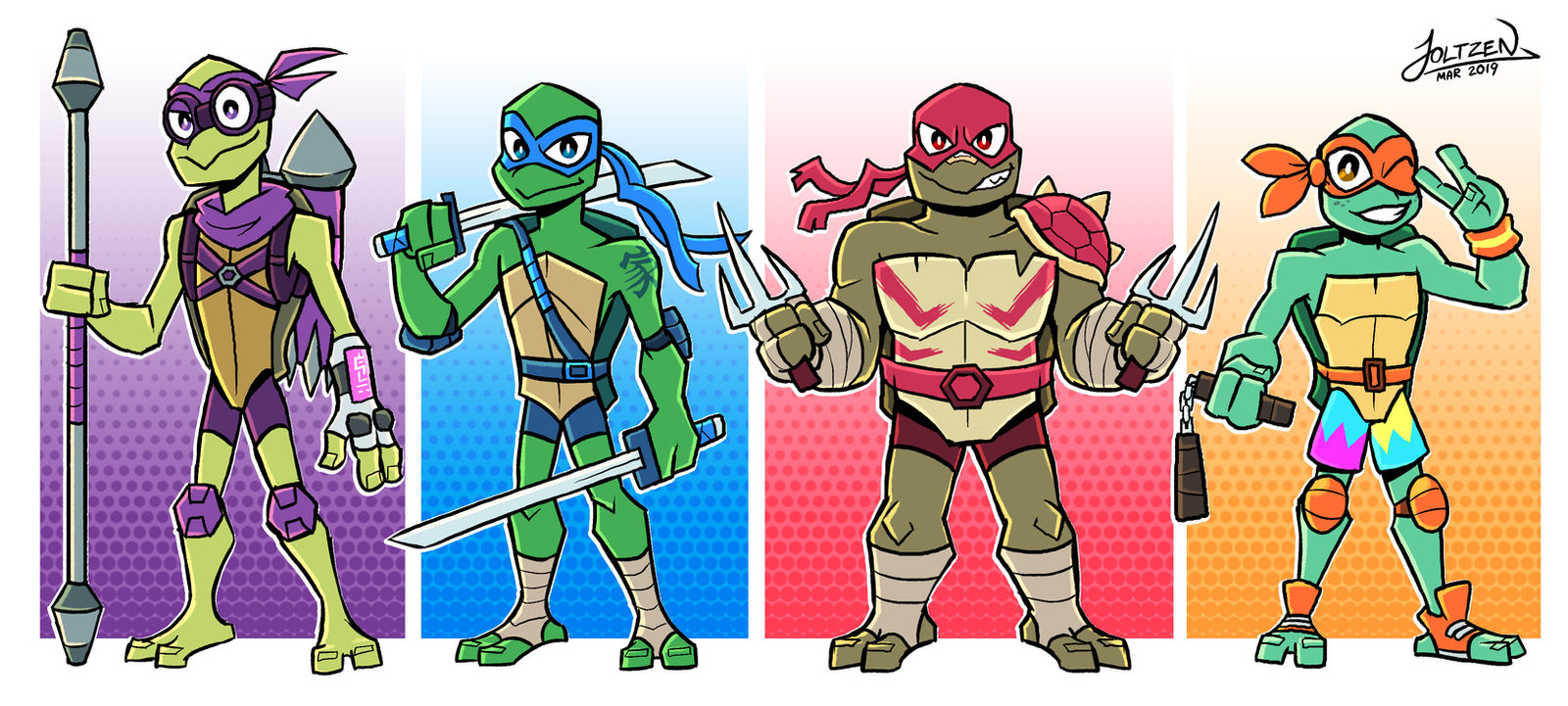 TMNT Reimagined by joltzen on DeviantArt