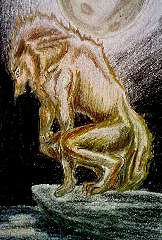 Fire Werewolf by Andreah123 on DeviantArt