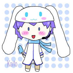 Kaito chibi - cinnamoroll by SparklingPlastic