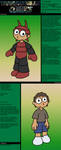Transworlds Comics: Axyridis by lizard-socks