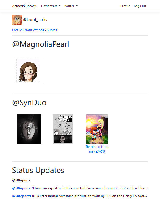 Artwork Inbox by lizard-socks on DeviantArt