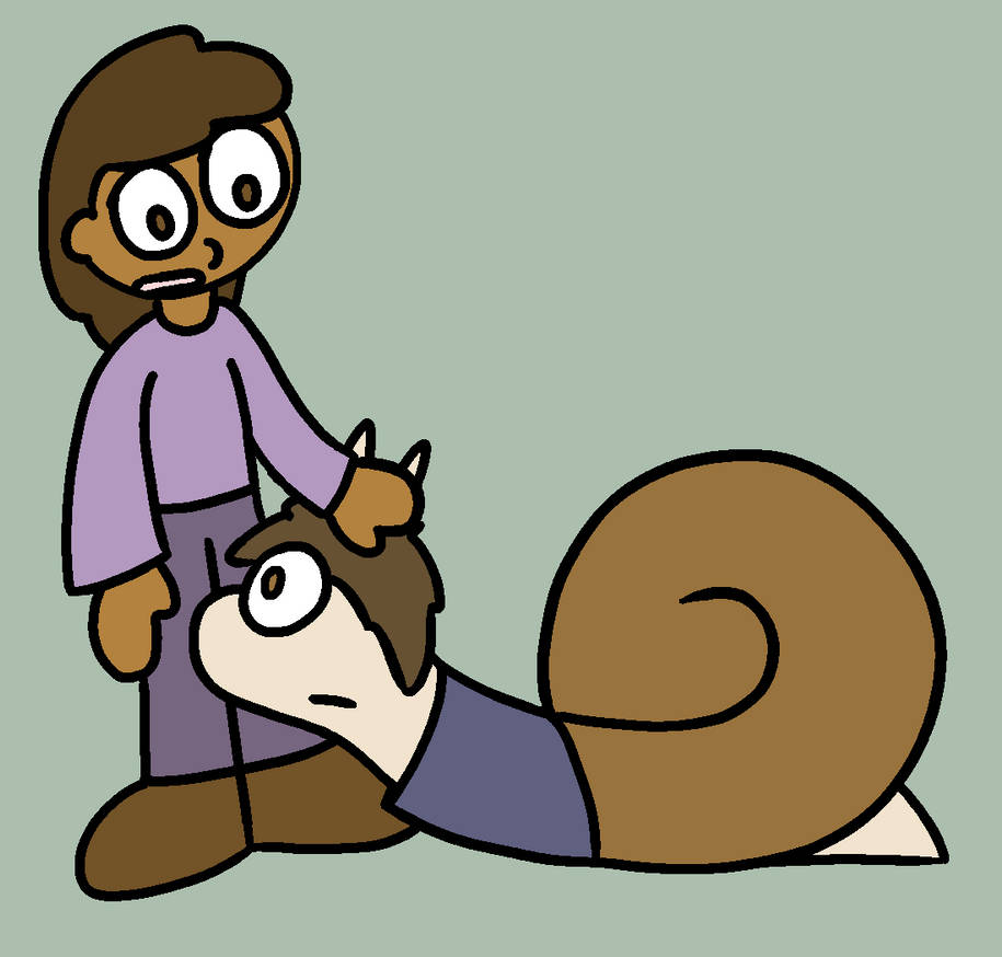 Snail Boyfriend by lizard-socks