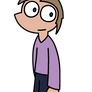 purple sweater