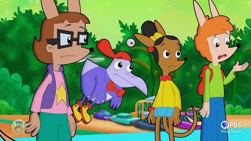 Cyberchase possums (screenshot manip) by lizard-socks on DeviantArt