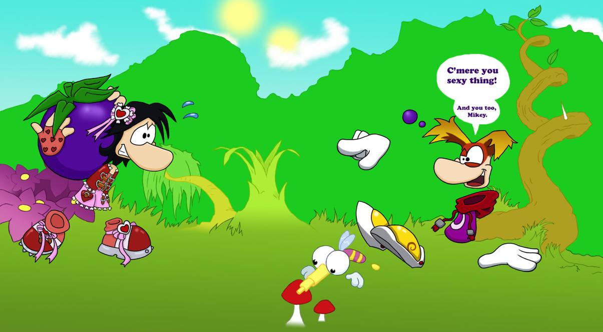 Rayman Love Is Hard Work By Sandette On DeviantArt rayman-love-is-hard-work-by-sandette-on-deviantart