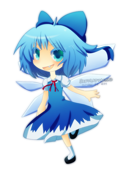 Chibi Cirno by Sandette