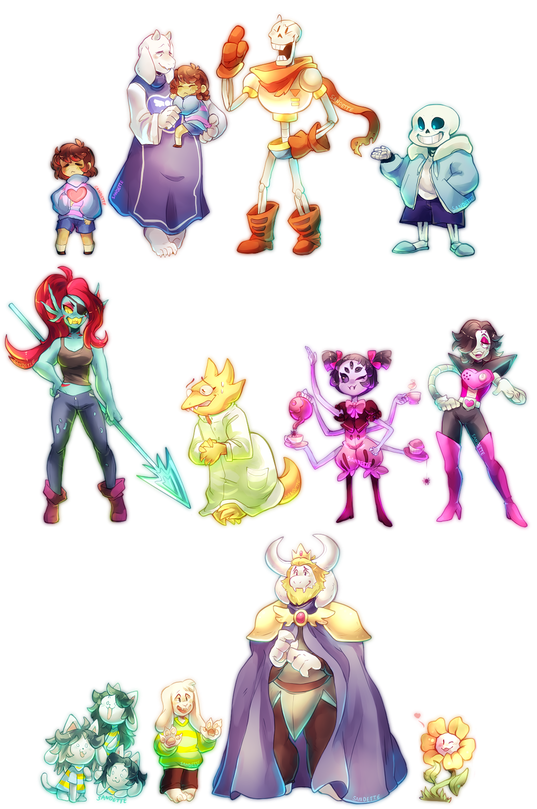 Undertale Lineup