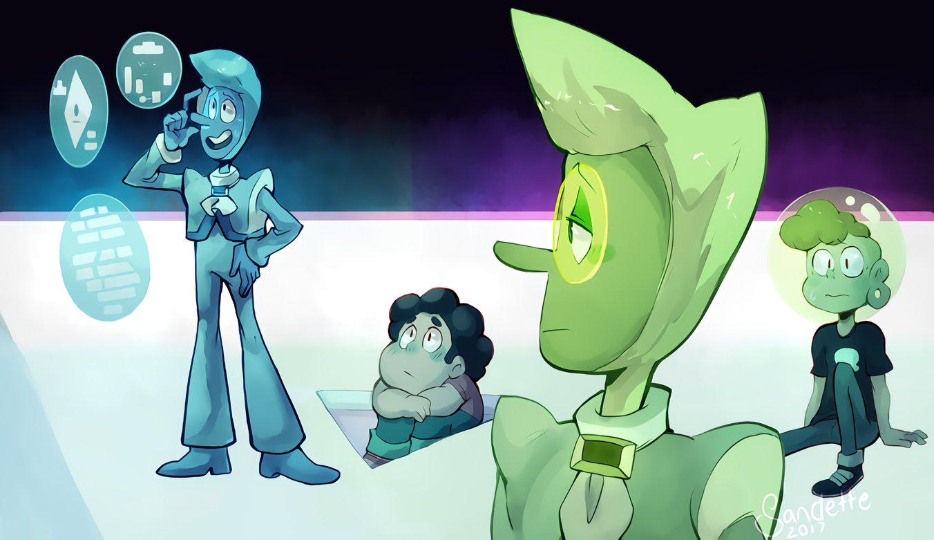 Steven Universe The Trial - Zircons redraw