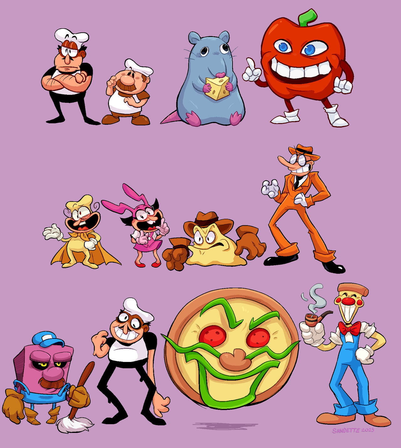 Pizza Tower Characters – All Characters Listed – Gamezebo