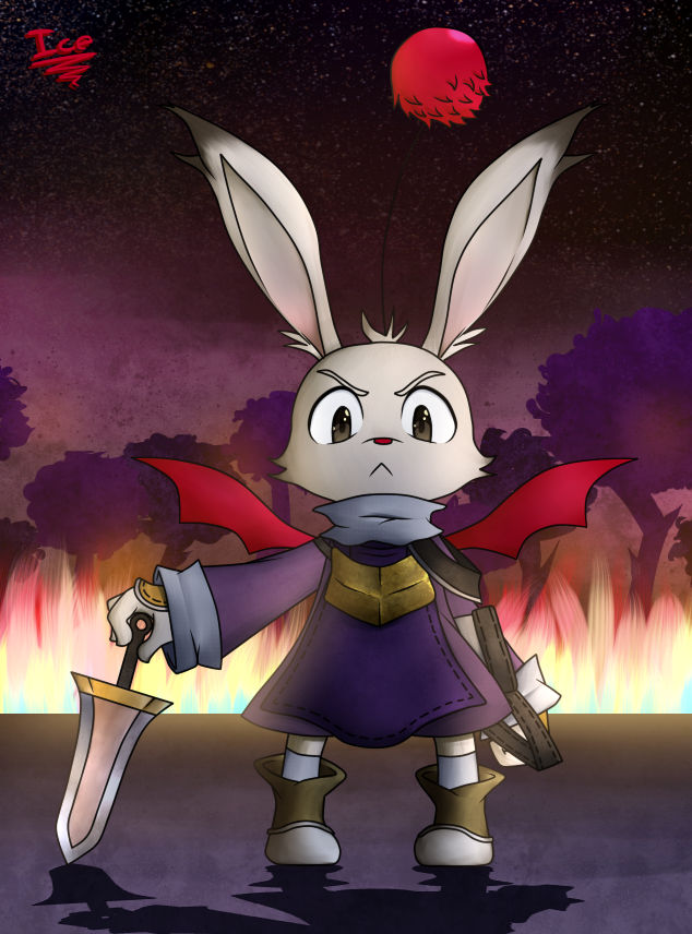 Moogle Knight - Final Fantasy Tactics A2 - Re by IceCream-Yo on DeviantArt