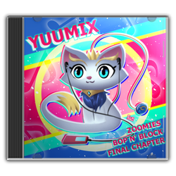 Yuumi from League of Legends but She's a CD Cover