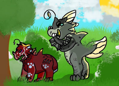 An angry red fish by Delaware1002 on DeviantArt