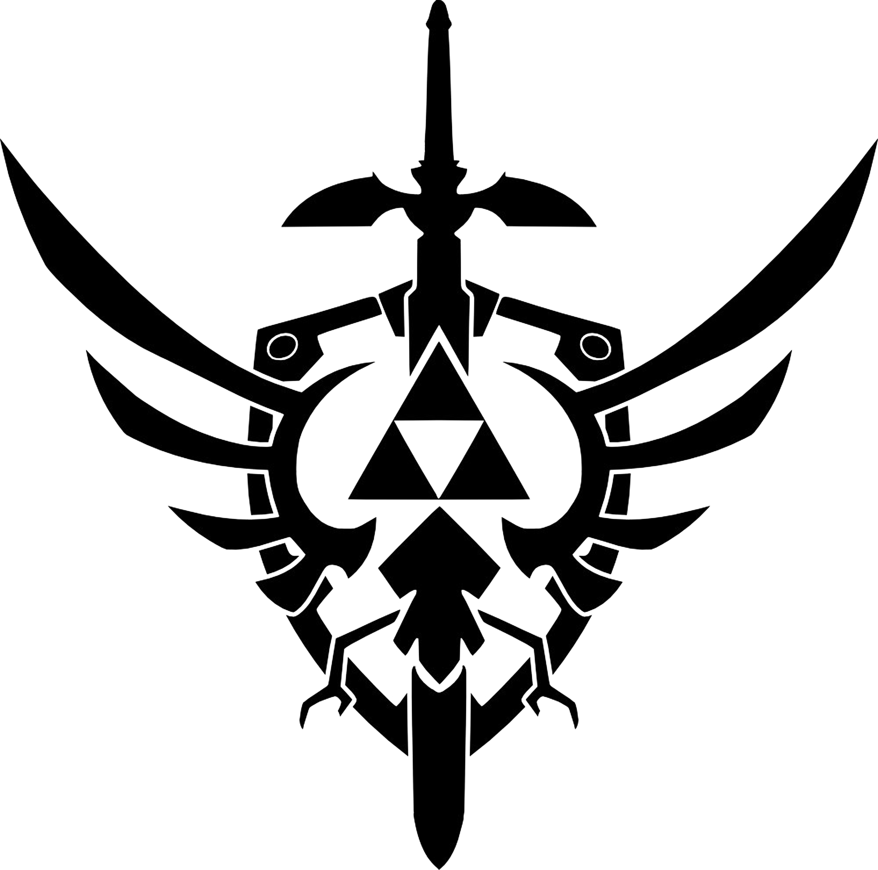 Triforce design vector 2