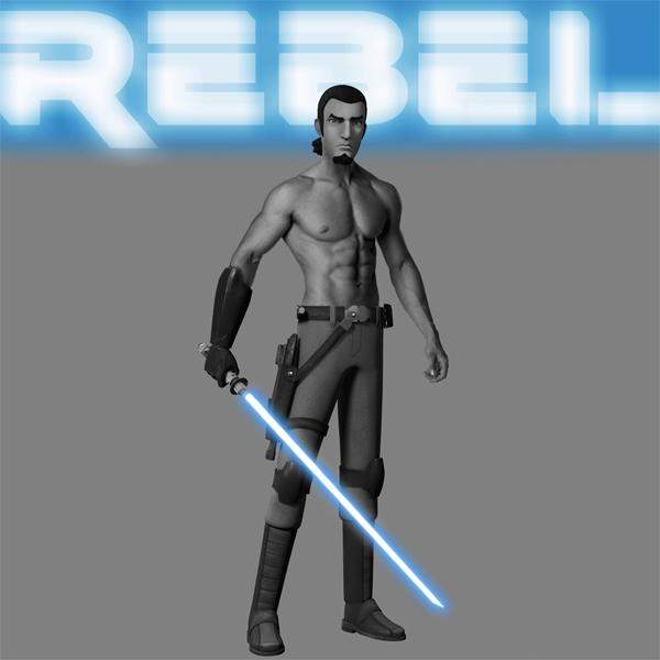 Kanan Jarrus - Jedi by methosivanhoe on DeviantArt