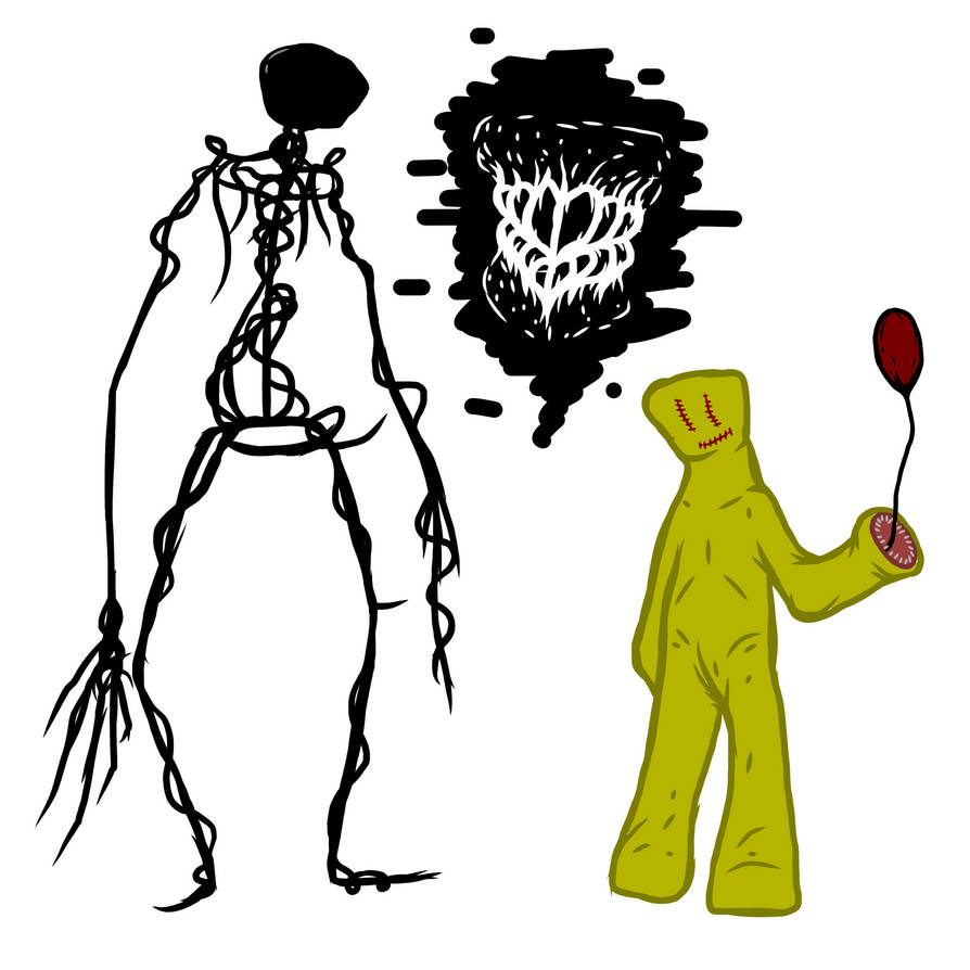 Backrooms Entities by MrAbsolute2468 on DeviantArt