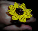 FB Sunflower Ring for Porge by Lady-Blue