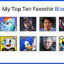 My Top 10 Blue Characters