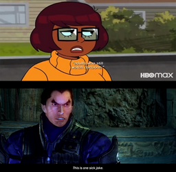 Kazuya's Response to (Fake) Velma's Line