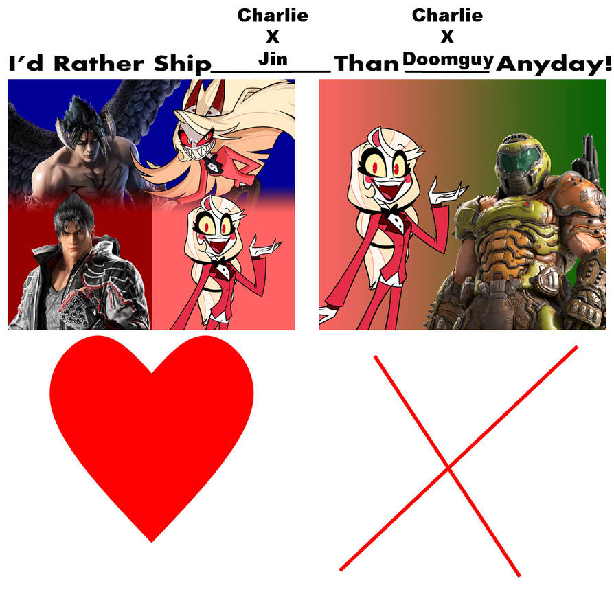 The Crossover Pairing for Charlie I'd Rather Ship by FBIRancher7590 on ...