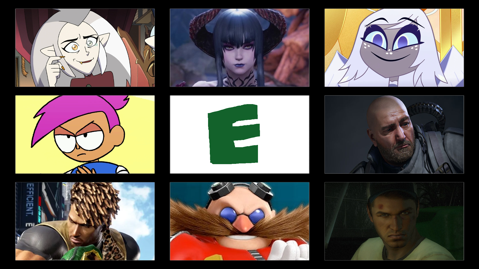 My Favorite Letter E Characters by FBIRancher7590 on DeviantArt