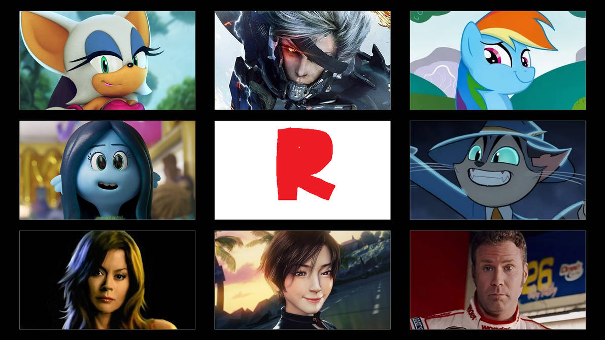 My Favorite Letter R Characters by FBIRancher7590 on DeviantArt