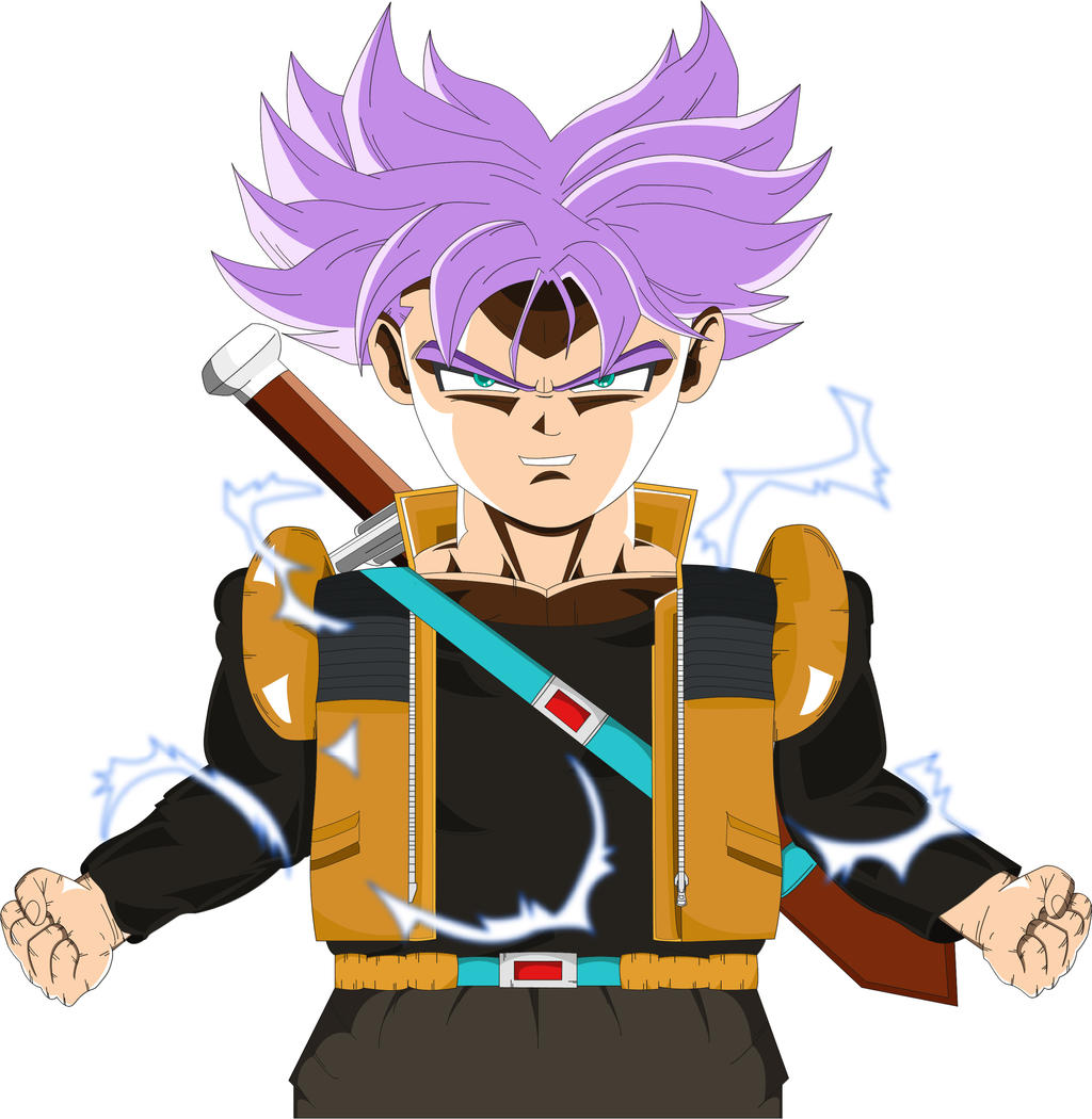 Trunks Base Without Glow by FlaveDiasArt on DeviantArt